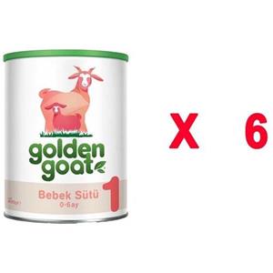 پکیج 6 عددی شیر خشک بز 400 گرم گلدن گات شماره 1 Golden Goat