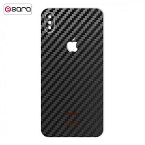 برچسب تزئینی ماهوت مدل Carbon-fiber Texture مناسب برای گوشی  iPhone XS Max MAHOOT Carbon-fiber Texture Sticker for iPhone XS Max