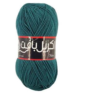کاموا اکریل بافت رنگ کله غازی سبز ابی