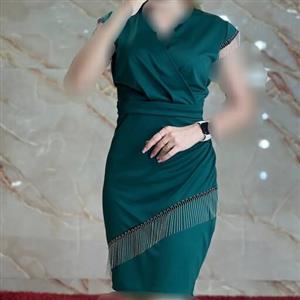 لباس مجلسی کوتاه زنجیر دار