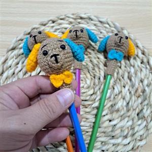 سرمدادی دستبافت هاپو سگ عروسکی