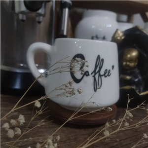 ماگ سرامیکی سفید(چای و قهوه)