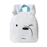 کیف کوله سفید رنگ مینیسو مدل ماخرسها طرح خرس قطبی We Bare Bears Collection