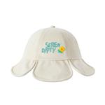 کلاه مینیسو طرح گل رنگ کرم Sunrise Sunflowers Bucket Hat for Kids(Apricot)