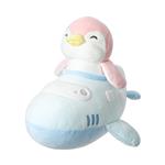 عروسک پنگویین مینیسو سری پرواز Travel Series Penguin Airplane Plush Toy(Pink)