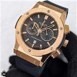 ساعت مچی مردانه هابلوت باتری مشکی رزگلد Hublot Big Bang 582898