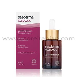 سرم ضد چروک سسدرما  AHA 6% مدل ای سی گلیکولیک  30 میلی لیتر Sesderma Acglicolic liposomal serum