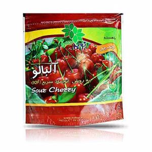 آلبالو با هسته منجمد نوبر سبز مقدار 400 گرم Nobar Sabz Frozen Sour Cherries 400gr