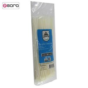 بست کمربندی زنیت مدل T38P8 سایز 8 × 380 میلی متر بسته 100 عددی