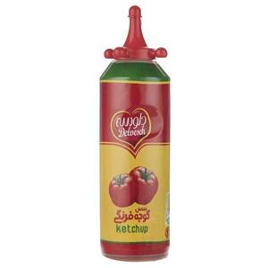 سس  گوجه فرنگی دلوسه مقدار 700 گرم Delvaseh Ketchup 700 Gr