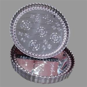 سینی استیل سنتی سایز 4 قطر35سانتی متر