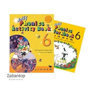 کتاب آموزش زبان جولی فونیکس 6 Jolly Phonics