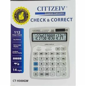 ماشین حساب رومیزی 3 صفر 14 رقم سی تی ژن کد 9300