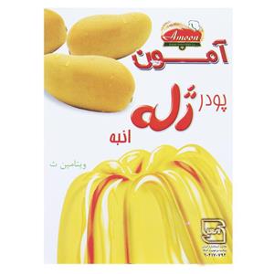 پودر ژله انبه آمون مقدار 100 گرم Amoon Mango Jelly Powder 100gr