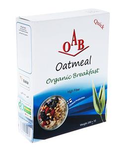 جو دوسر پرک صبحانه ارگانیک اُ آ ب مقدار 200 گرم OAB Oatmeal Organic Breakfast 200gr
