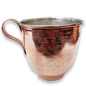  لیوان دسته دار مسی کد 23456