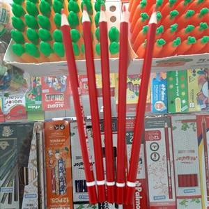 مداد قرمز بدنه 6 ضلعی پالمو
