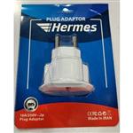 تبدیل 3 به 2 برق 16 آمپر هرمس (HERMES)  مدل HR-08