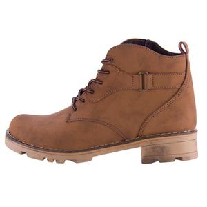 نیم بوت زنانه قهوه ای مدل CAT