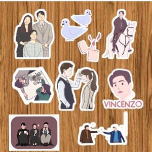 استیکر مینیمال سریال وینچنزو سری ملایم vincenzo sticker