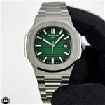 ساعت مچی مردانه پتک فیلیپ ناتیلوس صفحه سبز 90717 Patek Philippe Nautilus