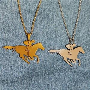 گردنبند اسب سواری پلاک اسب سواری اویز اسب سواری