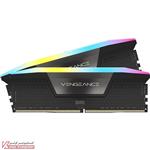 رم کامپیوتر رم کورسیر 64 گیگابایت (2×32) دو کانال DDR5 6000 مدل Vengeance RGB CL40