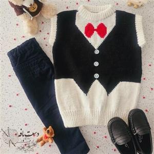 جلیقه بافتنی کودک