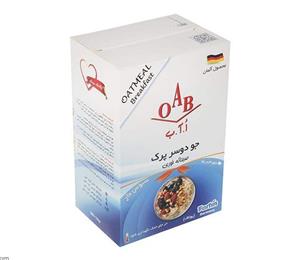 جو دو سر پرک صبحانه فوری اُ آ ب (OAB) مقدار 500 گرم
