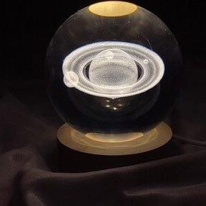 گوی کریستالی قطر 8 سانت