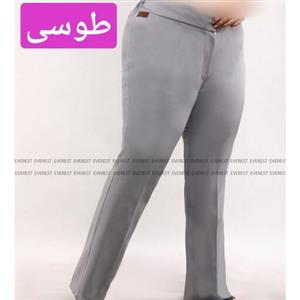 شلوار زنانه سایز بزرگ (36-60) سوپر مازراتی شلوار راسته