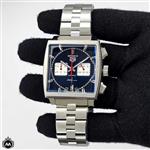 ساعت مردانه تگ هویر موناکو فلزی صفحه مشکی Tagheuer Monaco 3380G