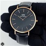 ساعت مردانه دنیل ولینگتون بند چرم مشکی Daniel Wellington DW24G