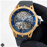 ساعت مردانه راجر دابیوس اسکلتون بند رابر Roger Dubuis RD314