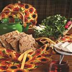 Rezin Taj Sunflower Printed Breadbasket