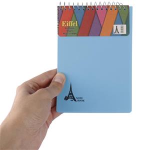 دفترچه یادداشت 70 برگ طرح رنگی ایفل