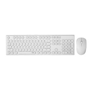 کیبورد و موس بی سیم رپو X260S WHITE Rapoo Wireless Mouse Keyboa 