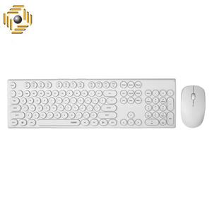 کیبورد و موس بی سیم رپو X260S WHITE Rapoo Wireless Mouse Keyboa 