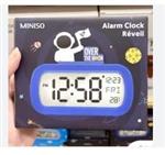 ساعت آلارم دار مینیسو طرح آدم فضایی  Alarm Clock over the moon