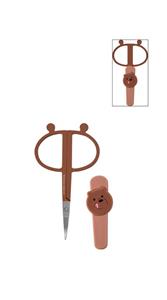 قیچی ابرو مینیسو طرح ما خرسها (خرس گریزی) We Bare Bears Collection 5.0 Grooming Scissors (Grizz)