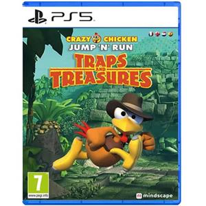 دیسک بازی Crazy Chicken Jump N Run Trap And Treasures – مخصوص PS5