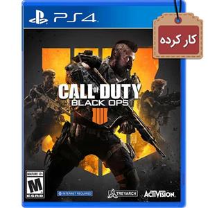 دیسک بازی Call of Duty: Black Ops 4 کارکرده – مخصوص PS4