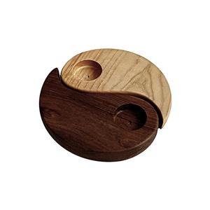 جاشمعی چوبی گردویی کد 55241