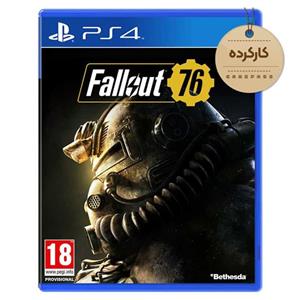 دیسک بازی Fallout 76 کارکرده – مخصوص PS4