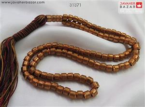 تسبیح 101 دانه برنجی روکش مسی