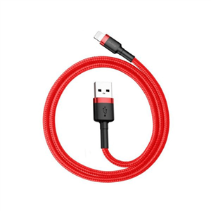 کابل شارژ ۰.۵ متری USB به Lightning بیسوس Baseus Cafule Cable CALKLF-A 