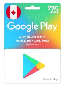 گیفت کارت 10 دلاری گوگل پلی Google Play 10 Dollars Gift Card