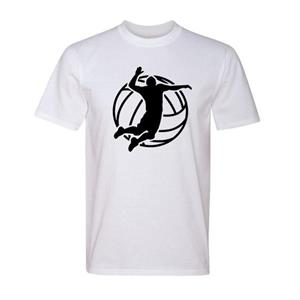 تی شرت فلوریزا مردانه فلوریزا طرح والیبال کد 002 