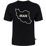 تی شرت آستین کوتاه مردانه نوین نقش طرح ایران کد AL29
