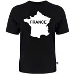 تی شرت آستین کوتاه مردانه نوین نقش طرح France کد AL26